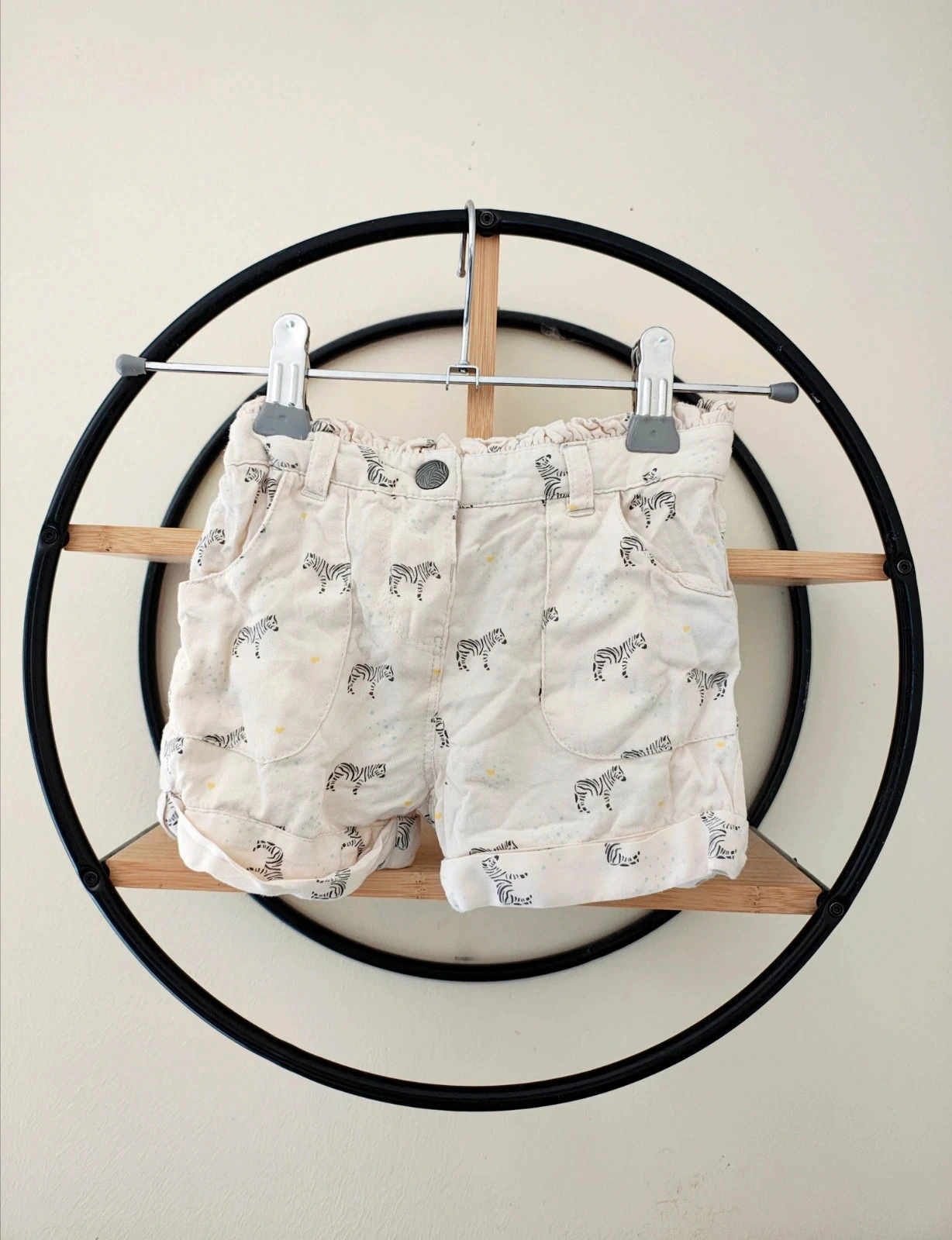 23 mois 2 ans short été zèbre tape a l'oeil